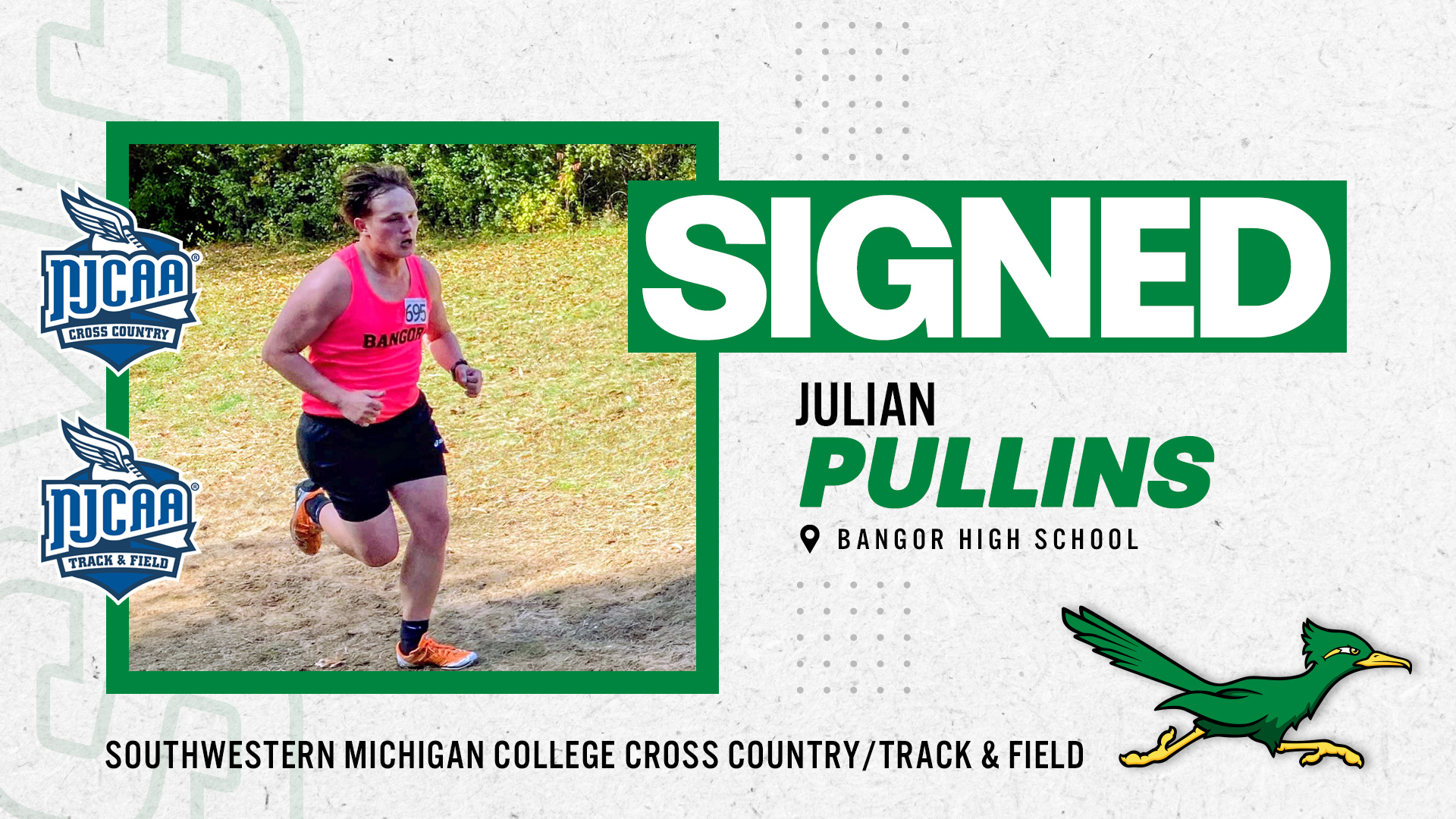 Julian Pullins to Toe the Line for the Roadrunners